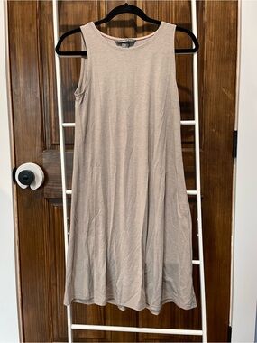 Free Fly Bamboo Swing Swing Dress in Light Gray
